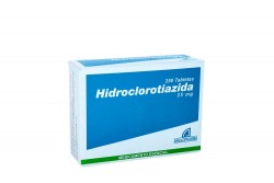 Hidroclorotiazida 25 mg Caja Con 250 Tabletas