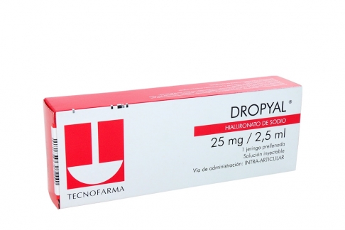 Dropyal 25 Mg/2.5 Ml Caja Con 1 Ampolla Rx1