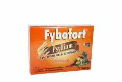 Fybofort Psyllium Fibra Natural Caja Con 12 Sobres