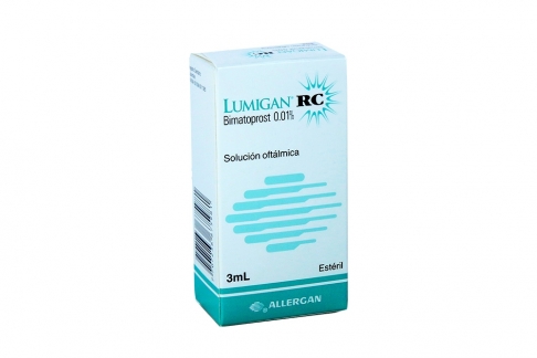 Lumigan RC 0.01 % Caja Con Frasco Con 3 mL- Solución Oftálmica Rx Rx1