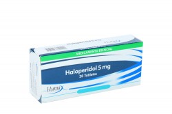 Haloperidol 5 mg Caja Con 20 Tabletas Rx COL