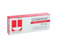 Dominium 50 Mg Caja Con 20 Comprimidos Recubiertos Rx4