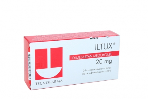 Iltux 20 mg Caja 28 Comprimidos Rx