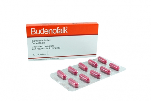 Budenofalk 3 mg Caja Con 10 Cápsulas Duras Rx4  Rx1