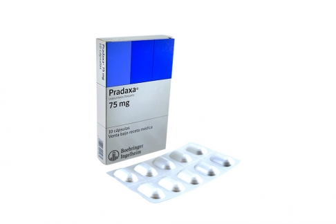 Pradaxa 75 mg Caja Con 10 Cápsulas Rx1