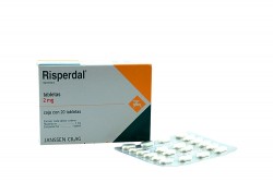 Risperdal 2 mg Caja Con 20 Tabletas Rx4  Rx1