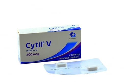 Cytil V 200 Mcg Caja Con 2 Tabletas Rx Rx6