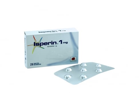 Isperin 1 mg Caja Con 28 Tabletas Recubiertas Rx4