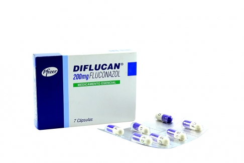 Diflucan 200 mg Caja Con 7 Cápsulas Rx Rx2
