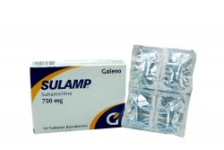 Sulamp 750 mg Caja Con 10 Tabletas Rx COL