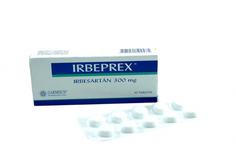 Irbeprex 300 mg Caja Con 30 Tabletas Rx1 Rx4