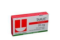 Taxus 20 mg Caja Con 30 Comprimidos Rx4