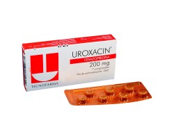 Uroxacin 200 mg Caja Con 7 Comprimidos Rx
