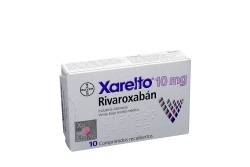 Xarelto 10 mg Caja Con 10 Comprimidos Recubiertos Rx1