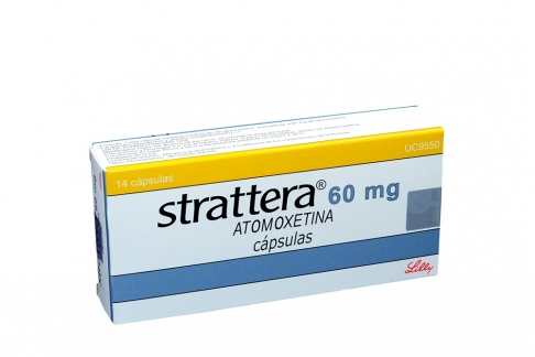 Strattera 60 mg Caja Con 14 Cápsulas Rx1