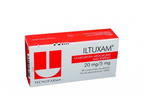 Iltuxam 20 / 5 mg Caja Con 28 Comprimidos Rx  Rx4