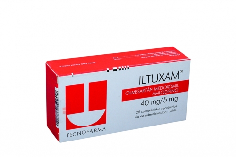 Iltuxam 40 / 5 mg Caja Con 28 Comprimidos Rx  Rx4