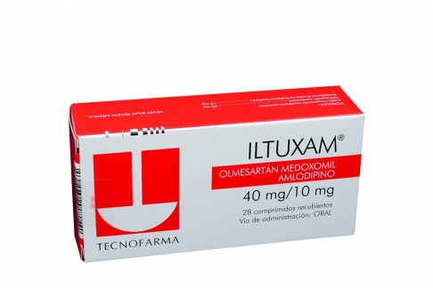Iltuxam 40 / 10 mg Caja Con 28 Comprimidos Recubiertos Rx  Rx4