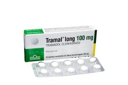 Tramal Long 100 mg Caja Con 10 Tabletas De Liberación Prolongada Rx