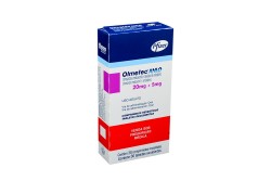 Olmetec Anlo 20 / 5 mg Caja Con 30 Tabletas Recubiertas Rx1 Rx4