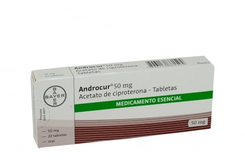 Androcur 50 mg Caja Con 20 Tabletas Rx1 Rx4
