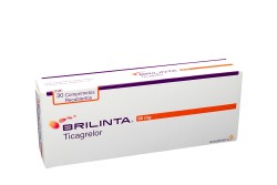 Brilinta 90 mg Caja Con 30 Comprimidos Recubiertos Rx Rx4
