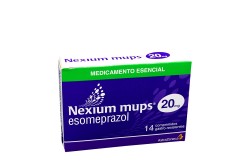 Nexium Mups 20 mg Caja Con 14 Comprimidos Gastro - Resistentes Rx4