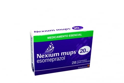 Nexium Mups 20 mg Caja Con 28 Comprimidos Rx