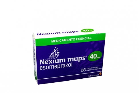 Nexium Mups 40 mg Caja Con 28 Comprimidos Gastro - Resistentes Rx