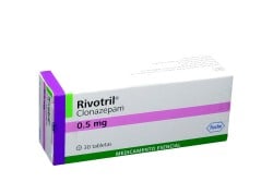 Rivotril 0.5 mg Caja Con 30 Tabletas Rx4