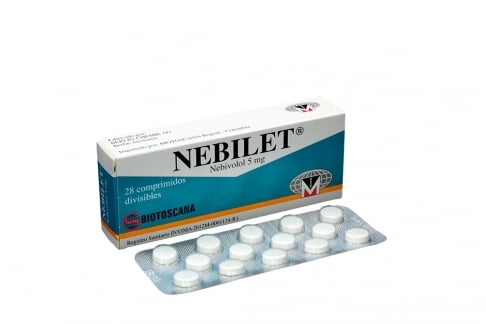 Nebilet 5 mg Caja Con 28 Comprimidos Rx4