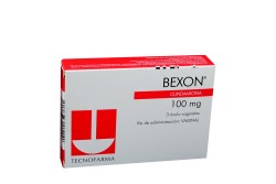 Bexon 100 Mg Caja Con 3 Óvulos Vaginales Rx2