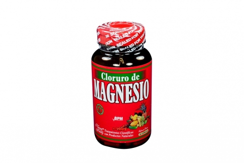 Cloruro De Magnesio Frasco X 50 Cápsulas - Producto Natural