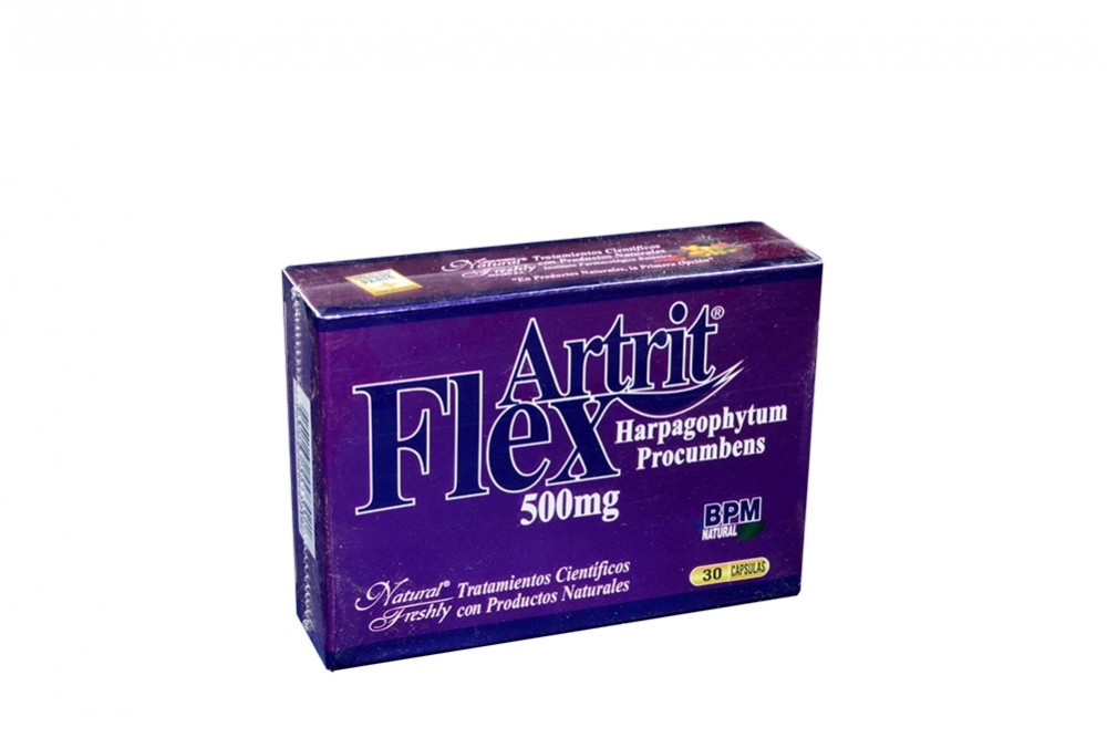 Artritflex 500 mg Caja Con 30 Cápsulas