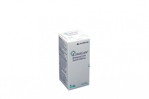 Lumigan Solución Oftalmica Gotas 30 mg Caja Con Frasco Con 3 mL Rx Rx1