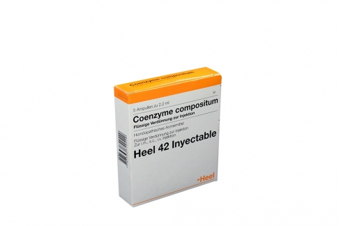 Coenzyme Compositum Caja Con 5 Ampollas Con 2.2 mL