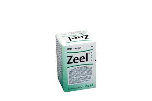 Zeel Comp N Caja Con Frasco Con 100 Comprimidos RX
