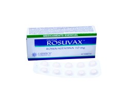 Garmish Rosuvax 10 mg Caja Con 30 Tabletas Rx
