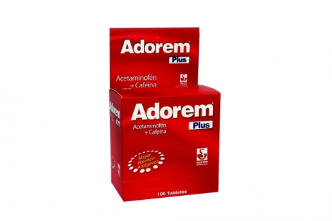 Adorem Plus 500 / 50 Mg Caja Con 100 Tabletas Rx4