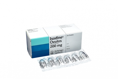 Isodine 200 mg Caja Con 24 Óvulos Rx COL