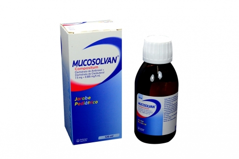 Mucosolvan 7.5 / 0.005 mg / 5 mL Caja Con Frasco De 120 mL