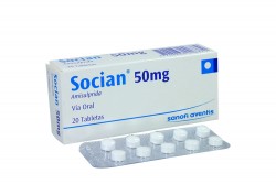 Socian 50 mg Caja Con 20 Tabletas Rx4