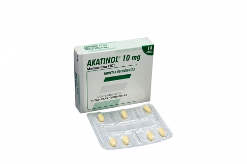 Akatinol 10 Mg Caja Con 14 Tabletas Recubiertas Rx1 Rx4