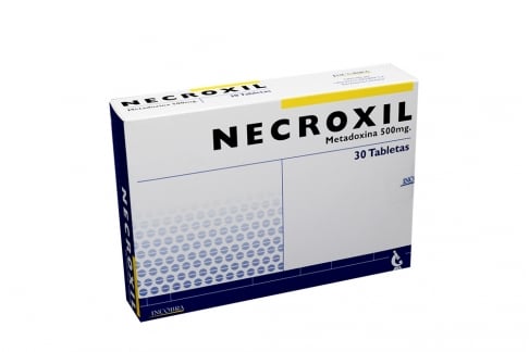 Necroxil 500 mg Caja Con 30 Tabletas Rx4