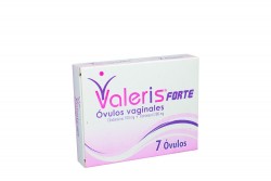 Valeris Forte 100 / 200 mg Caja Con 7 Óvulos Rx
