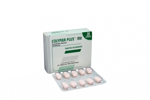 Colypan Plus 200 / 120 Mg Caja Con 30 Tabletas Recubiertas