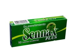 Sennax Plus Caja Con 10 Tabletas Recubiertas