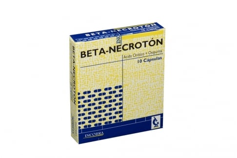 Beta-Necrotón Caja x 10 Cápsulas Rx
