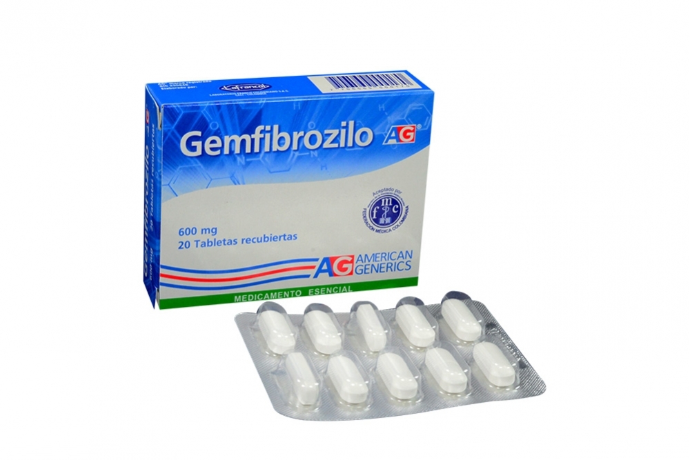 para que sirve la medicina gemfibrozilo 600 mg