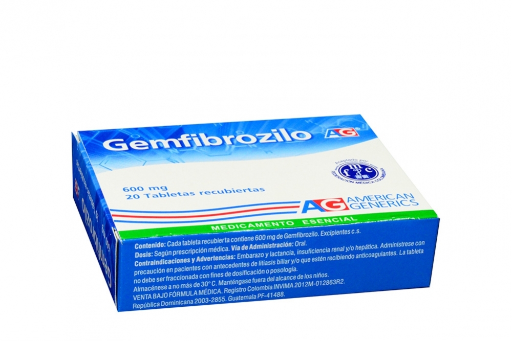 para q sirve la gemfibrozilo 600 mg